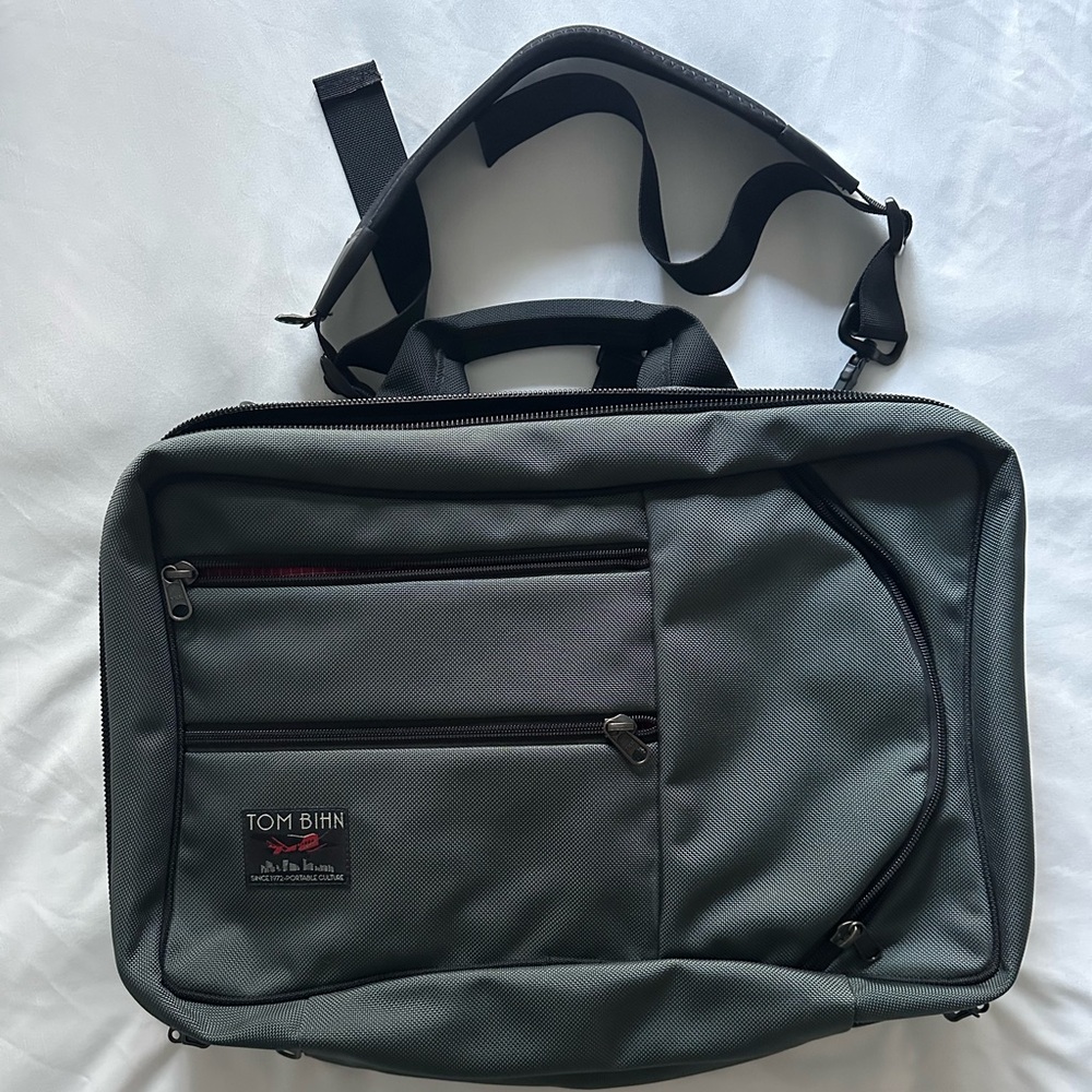 Tom Bihn Western Flyer in Steel 1050 Ballistic/Iberian 200 Halcyon